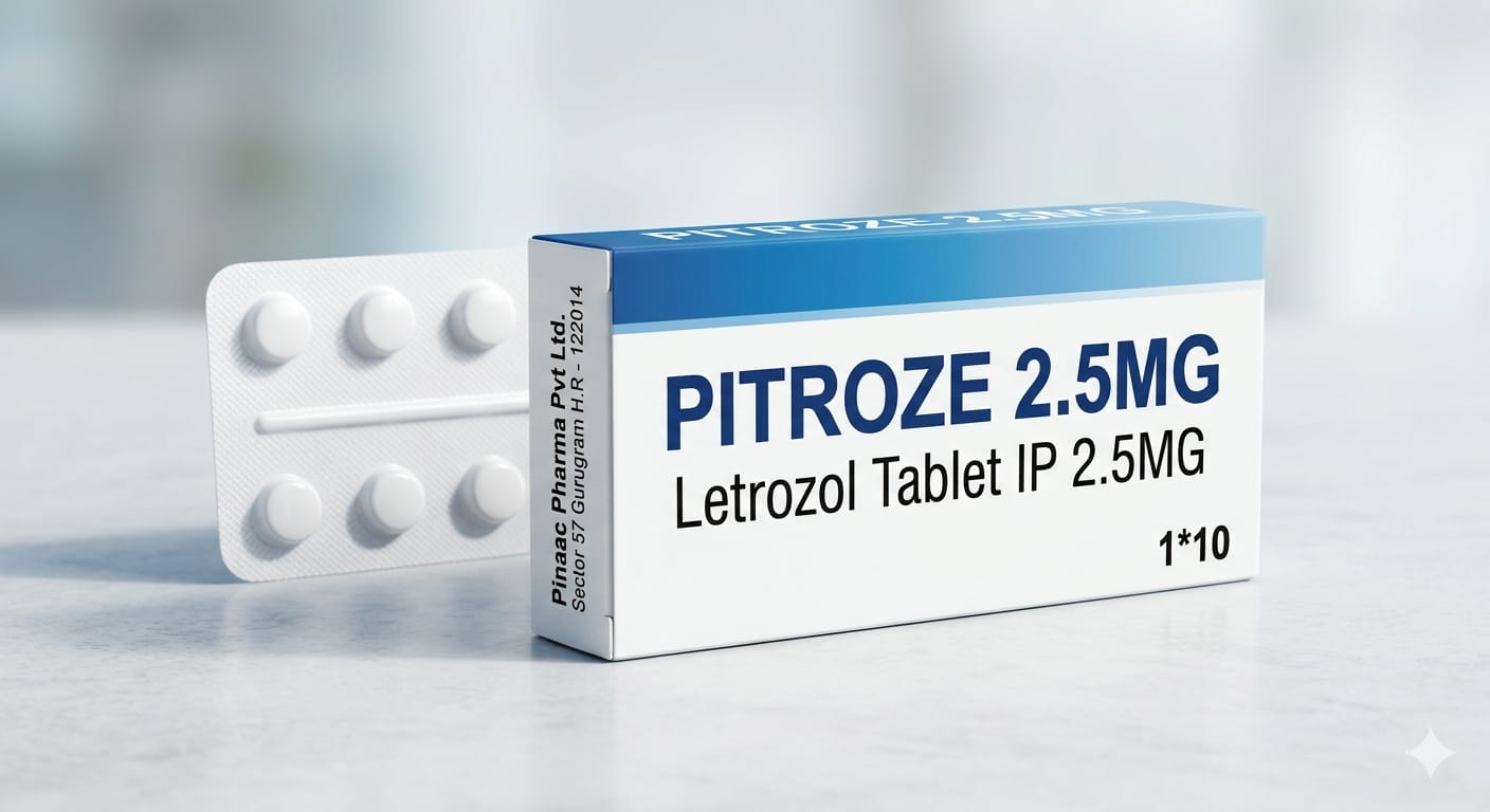 Pitroze — illustrative product visual, Pinaac Pharma Pvt Ltd
